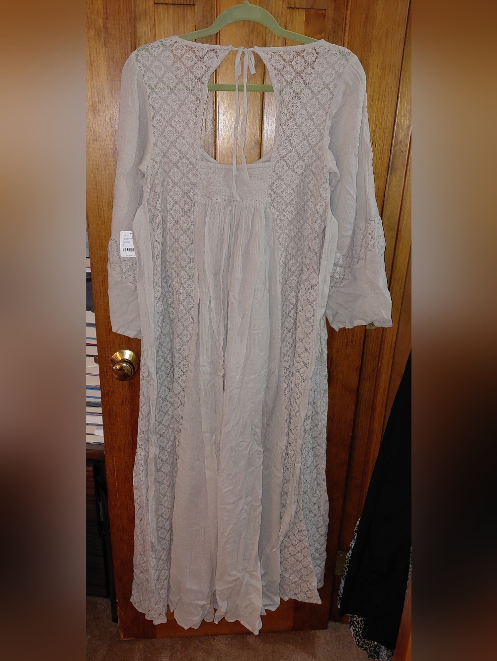 Free People Starlight Maxi Dress in Morning Oat - Picture 12 of 16